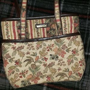 Longenberger quilted purse